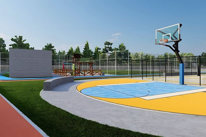 Quadra de Basquete